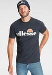 T-Shirt ELLESSE "SL PRADO TEE", Herren, Gr. M, blau (marine), Obermaterial: 100%