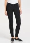 ONLY Ankle-Jeans "ONLKENDELL ETERNAL LIFE ANKLE BLACK NOOS" mit Zipper am Saum