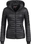 Steppjacke NAVAHOO "Kimuk", Damen, Gr. S, schwarz, Obermaterial: 100% Nylon. Futter: