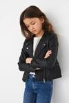 Bikerjacke KIDS ONLY "KONFREYA FAUX LEATHER BIKER OTW NOOS", M&auml;dchen, Gr. 152,