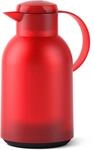 Emsa Isolierkanne "Samba" 1,5 l XXL-Modell, zeitloses Design, einfacher Knopfdruck,