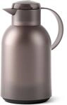 Emsa Isolierkanne "Samba" 1,5 l XXL-Modell, zeitloses Design, einfacher Knopfdruck,