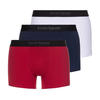Boxershorts BRUNO BANANI "Short 3Pack Energy Cotton" Gr. XL, 3 St., bunt (rot,...