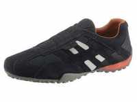 Slip-On Sneaker GEOX "UOMO SNAKE" Gr. 44, blau (dunkel, blau) Herren Schuhe