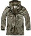 Brandit Allwetterjacke "Brandit Herren BW Flag Parka" 1 Stk. tlg. mit Kapuze