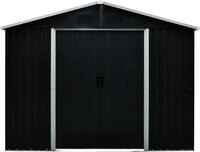 Pergart Ger&auml;tehaus "Dresden II 108" Metall, mit Satteldach und integrierter