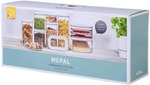 Vorratsdose MEPAL "Vorratsdosen Modula 9er Set", wei&szlig;, B:2cm H:2cm L:2cm,
