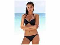 Bikini-Hose LASCANA "Italy" Gr. 40, N-Gr, schwarz Damen Badehosen Ocean Blue