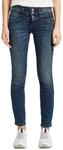 TOM TAILOR Slim-fit-Jeans "Alexa Slim" mit Knopfleiste und dekorativ gesteppter Passe