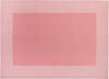 Platzset STUCO "Cadre" Platzsets Gr. Polyvinylchlorid-Polyester, rosa Platzsets
