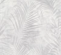 A.S. Cr&eacute;ation Vliestapete "Neue Bude 2.0 Tropical Concret mit Palmenbl&auml;ttern" Wald 