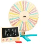 Spiel SMALL FOOT "Gl&uuml;cksrad, Active", bunt, Spiele, KinderB:44cm H:52cm T:44cm,