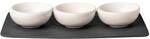 Villeroy & Boch Dipschale "Dipsch&auml;lchen Set NewMoon schwarz-wei&szlig;" 4