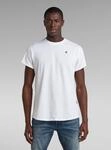 T-Shirt G-STAR "Lash T-Shirt", Herren, Gr. XS, wei&szlig;, Obermaterial: 100% Baumwolle,