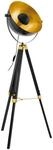 EGLO Stehlampe "COVALEDA Stehlampe, Holz und Stahl, E27, IP20, Industrial,...