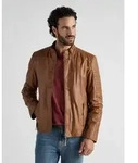 Lederjacke JCC "16-13-2", Herren, Gr. L, braun (cognac), Obermaterial: 100% Leder