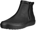 Stiefelette ECCO "ECCO SOFT 7 TRED", Damen, Gr. 45, Warmfutter, schwarz, Leder,