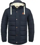 Winterjacke BLEND "Winterjacke BHFrederic", Herren, Gr. XXL, blau (navy),