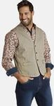 Funktionsweste JAN VANDERSTORM "Weste TORELL", Herren, Gr. 60, beige, Obermaterial: