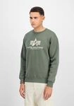 Alpha Industries Sweatshirt "Basic Sweater", Baumwollmischung, regular fit