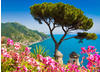 PAPERMOON Fototapete "Campania Amalfi Coast" Tapeten Gr. B/L: 3,5 m x 2,6 m,...
