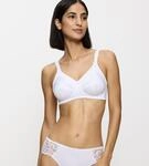 Triumph B&uuml;gelloser BH "Doreen + Cotton 01 N" mit zarter Lochstickerei