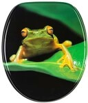 Sanilo WC-Sitz "Frosch Gr&uuml;n" mit Absenkautomatik