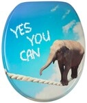 Sanilo WC-Sitz "Yes you can" mit Absenkautomatik