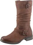 Rieker Stiefel, Boots, Winterboots, Blockabsatz mit gerafftem slouchy-Schaft