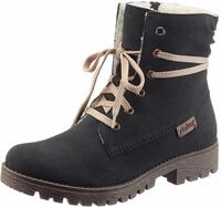 Rieker Winterboots, Winterboots, Warmfutter, mit schaftumspielender Schn&uuml;rung