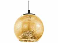 Pendelleuchte EGLO "ALBARACCIN" Lampen Gr. Ø 27 cm Höhe: 110 cm, goldfarben
