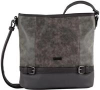 TOM TAILOR Hobo "Juna" aus soft genarbtem ledrigen Material mit gl&auml;nzenden