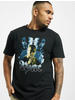 T-Shirt MISTERTEE "MisterTee Herren Tupac Heaven Tee" Gr. XL, schwarz (black) Herren