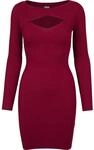 URBAN CLASSICS Shirtkleid "Urban Classics Damen Ladies Cut Out Dress" 1 Stk. tlg.