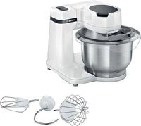 BOSCH K&uuml;chenmaschine "Serie 2 MUMS2EW00, Edelstahlsch&uuml;ssel, wei&szlig;"