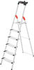 HAILO Stehleiter "L80 ComfortLine" Leitern Gr. B/H/L: 50 cm x 208 cm x 14 cm, grau