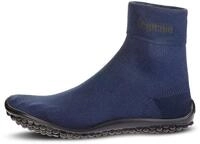 Barfu&szlig;schuh LEGUANO "CLASSIC", Damen, Gr. XXL (46/47), blau (dunkelblau), Textil,