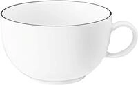 Seltmann Weiden Tasse "Lido Black Line" Milchkaffeeobertasse 0,35 l