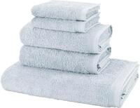 M&ouml;ve Handtuch Set "Basic" 5tlg.-Set: 2xG&auml;ste- 2xHand- und 1xBadetuch in