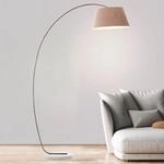 BRILLIANT Bogenlampe "Brok", grau (taupe), 1, H: 196cm, 1 Stk., Leuchten, 196 cm