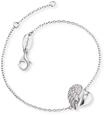 Silberarmband ENGELSRUFER "Little magic ARMBAND HERZFL&Uuml;GEL", silber (silber, 925,