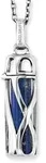 Kette mit Anh&auml;nger ENGELSRUFER "POWERFUL STONE LAPISLAZULI" Gr. S, bunt