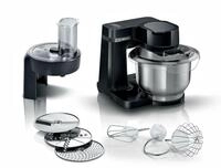 BOSCH K&uuml;chenmaschine "MUMS2EB01 MUM Serie 2" Durchlaufschnitzler, 3 Reibescheiben,