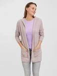 Vero Moda Strickjacke "VMDOFFY LS OPEN HOOD CARDIGAN GA NOOS" Materialmix,...