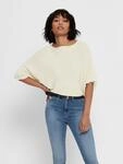 Strickpullover JDY "JDYNEW BEHAVE BATSLEEVE PULLOV. KNT NOOS", Damen, Gr. L, beige
