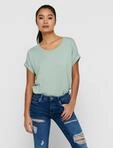 ONLY T-Shirt "ONLMOSTER &ndash; Kurzarmshirt mit Aufschlag und klassischem Look"
