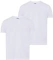 HUGO T-Shirt "HUGO-V" Packung, 2er, V-Ausschnitt, Slim-Fit, HUGO Logo-Print