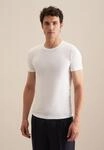 seidensticker T-Shirt "Schwarze Rose" 1/2 Rundhals Uni