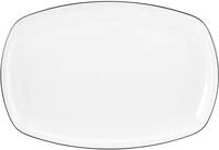 Seltmann Weiden Servierplatte "Lido Black Line" Platte eckig