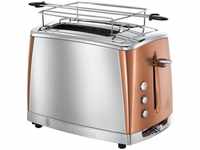 RUSSELL HOBBS Toaster "Luna Copper Accents 24290-56 ", 2 lange Schlitze, für 2